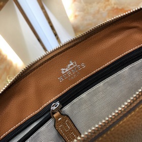 HERMES Мужская сумка для документов из кожи бычка Модель： 82377-