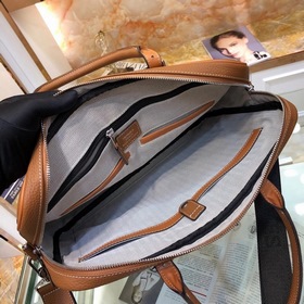 HERMES Мужской портфель с ручкой и ремнем через плечо Модель： 23