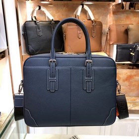 HERMES Мужской портфель с ручкой и ремнем через плечо Модель： 23