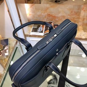 HERMES Мужской портфель с ручкой и ремнем через плечо Модель： 23