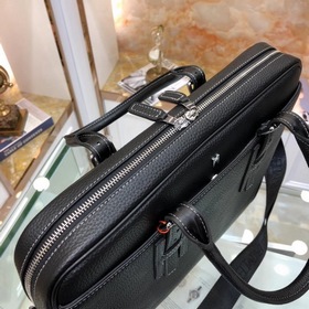 HERMES Мужской портфель с ручкой и ремнем через плечо Модель： 23