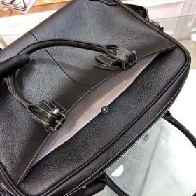 HERMES Мужской портфель с ручкой и ремнем через плечо Модель： 23