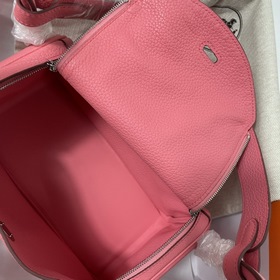Hermès Импортная сумка из кожи TC серебряной застежкой в форме по
