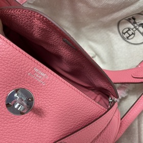 Hermès Импортная сумка из кожи TC серебряной застежкой в форме по
