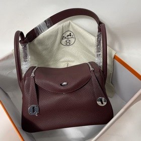 Hermès Импортная сумка из кожи TC с золотыми серебряными застежка