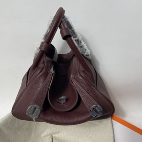 Hermès Импортная сумка из кожи TC с золотыми серебряными застежка
