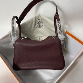 Hermès Импортная сумка из кожи TC с золотыми серебряными застежка