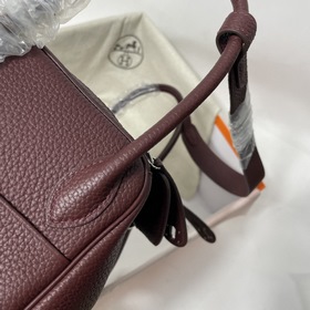 Hermès Импортная сумка из кожи TC с золотыми серебряными застежка