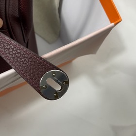 Hermès Импортная сумка из кожи TC с золотыми серебряными застежка