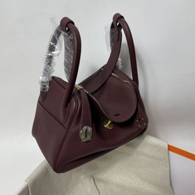Hermès Импортная сумка из кожи TC с золотыми серебряными застежка
