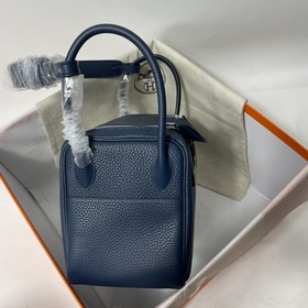 Hermès Импортная сумка из кожи TC с золотыми серебряными застежка