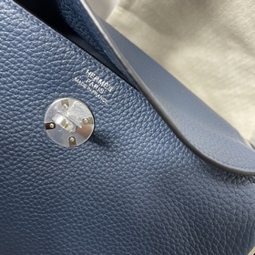 Hermès Импортная сумка из кожи TC с золотыми серебряными застежка