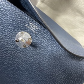 Hermès Импортная сумка из кожи TC с золотыми серебряными застежка