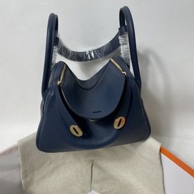 Hermès Импортная сумка из кожи TC с золотыми серебряными застежка