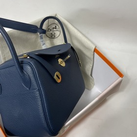 Hermès Импортная сумка из кожи TC с золотыми серебряными застежка