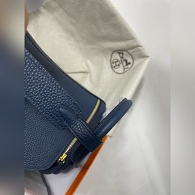 Hermès Импортная сумка из кожи TC с золотыми серебряными застежка