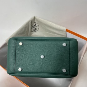 Hermès Импортная сумка из кожи TC с золотыми серебряными застежка