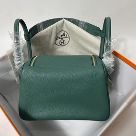 Hermès Импортная сумка из кожи TC с золотыми серебряными застежка