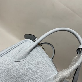 Hermès Импортная сумка из кожи TC, синий с золотыми серебряными з