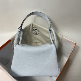 Hermès Импортная сумка из кожи TC, синий с золотыми серебряными з