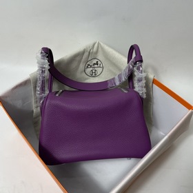 Hermès Импортная сумка из кожи TC серебристой пряжкой в форме баб