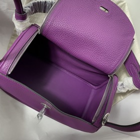 Hermès Импортная сумка из кожи TC серебристой пряжкой в форме баб