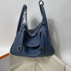Hermès Импортная сумка из телячьей кожи с матовой поверхностью, м