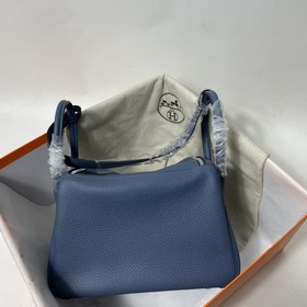 Hermès Импортная сумка из телячьей кожи с матовой поверхностью, м