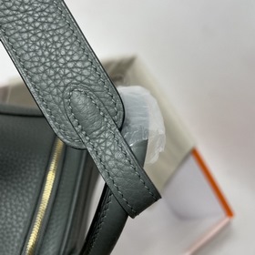 Hermès Импортная сумка из кожи TC, миндально-зеленая с золотыми с