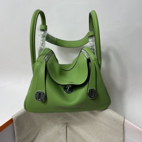 Hermès Импортная сумка из кожи TC, авокадо-зеленая с золотыми сер