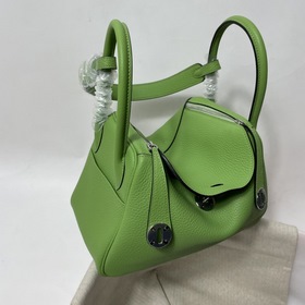 Hermès Импортная сумка из кожи TC, авокадо-зеленая с золотыми сер