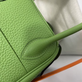 Hermès Импортная сумка из кожи TC, авокадо-зеленая с золотыми сер