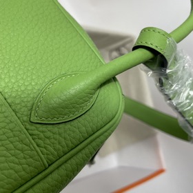 Hermès Импортная сумка из кожи TC, авокадо-зеленая с золотыми сер