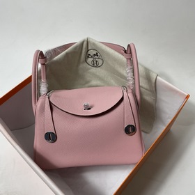 Hermès Импортная сумка из кожи TC Розовый с золотыми серебряными