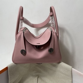 Hermès Импортная сумка из кожи TC Розовый с золотыми серебряными