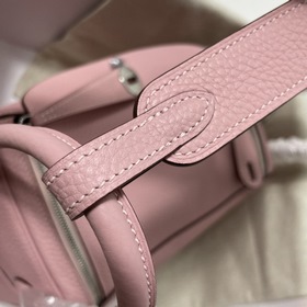 Hermès Импортная сумка из кожи TC Розовый с золотыми серебряными