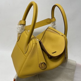 Hermès Импортная сумка из телячьей кожи TC с золотой и серебряной