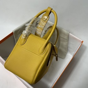 Hermès Импортная сумка из телячьей кожи TC с золотой и серебряной