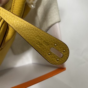 Hermès Импортная сумка из телячьей кожи TC с золотой и серебряной