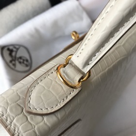 Hermès Ручная сумка из телячьей кожи с тиснением, внутренний слой