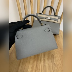 Hermès Импортная сумка Epsom, полностью сшитая вручную, второе по