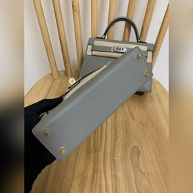 Hermès Импортная сумка Epsom, полностью сшитая вручную, второе по