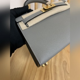 Hermès Импортная сумка Epsom, полностью сшитая вручную, второе по
