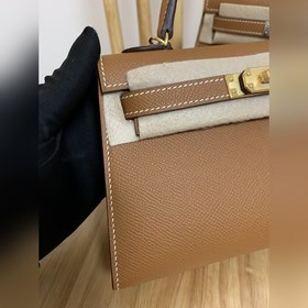 Hermès Импортная сумка Epsom, полностью сшитая вручную, второе по