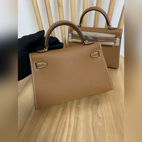 Hermès Импортная сумка Epsom, полностью сшитая вручную, второе по