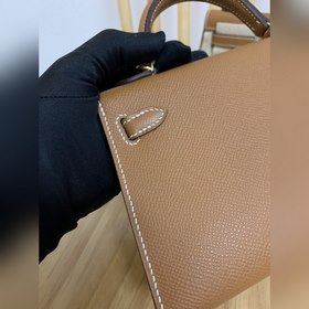 Hermès Импортная сумка Epsom, полностью сшитая вручную, второе по