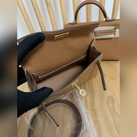 Hermès Импортная сумка Epsom, полностью сшитая вручную, второе по