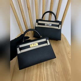 Hermès Импортная сумка Epsom, полностью сшитая вручную, второе по