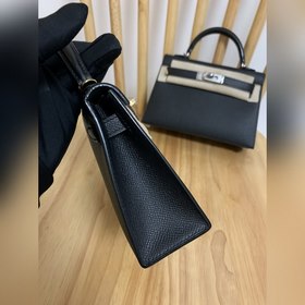 Hermès Импортная сумка Epsom, полностью сшитая вручную, второе по