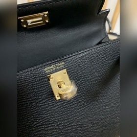 Hermès Импортная сумка Epsom, полностью сшитая вручную, второе по